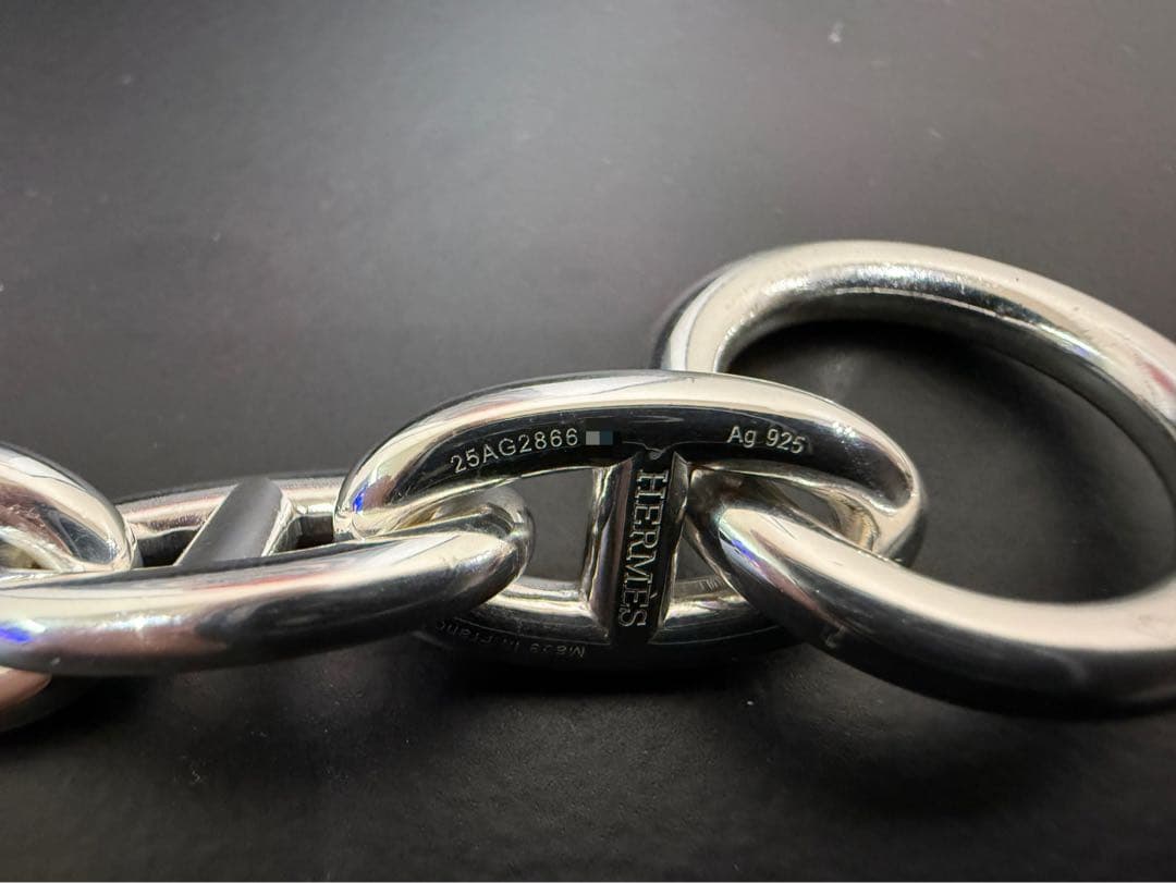 値下げ！交渉可 新品 HERMES シェーヌダンクル GM 15コマ