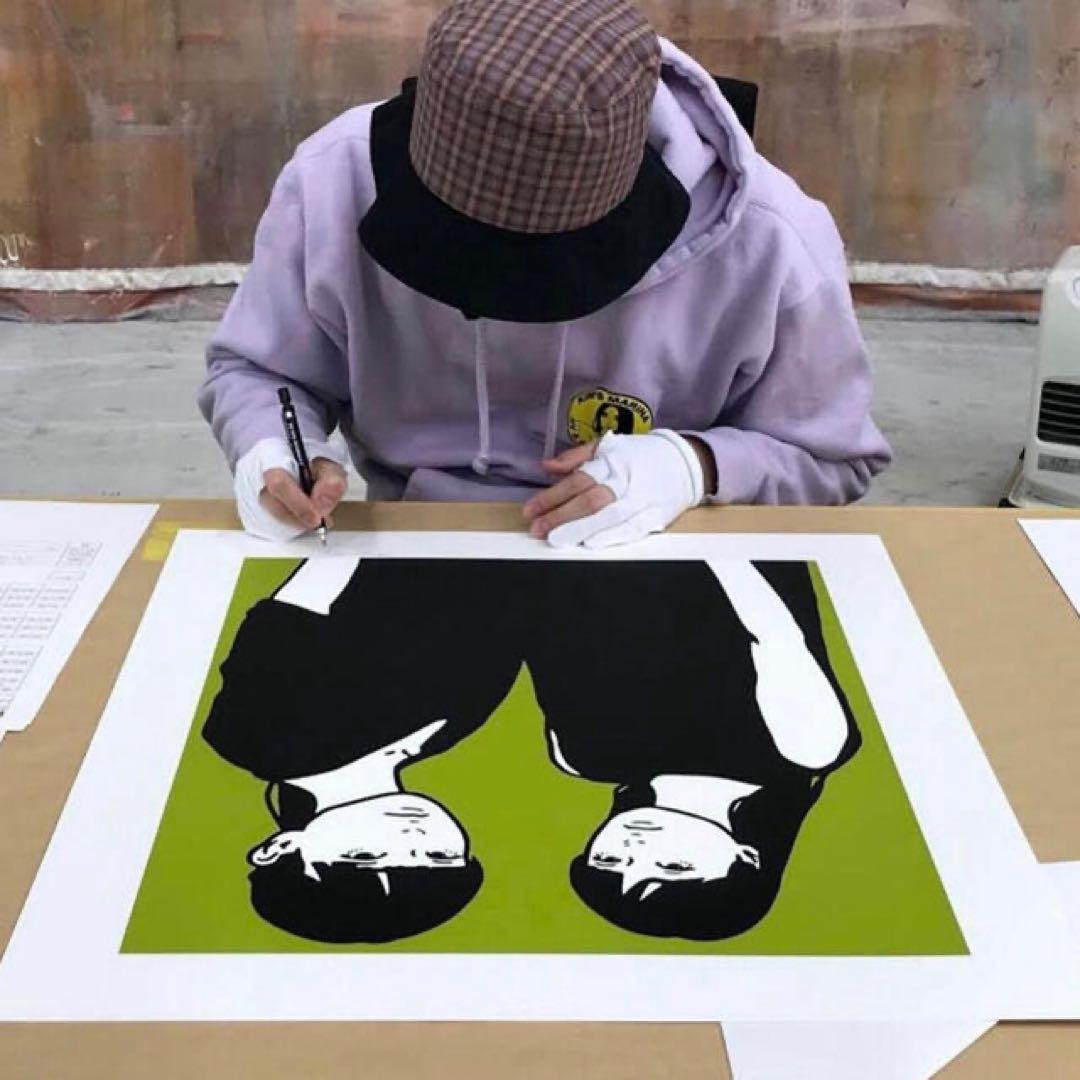 KYNE 限定50枚　額装あり　EDサイン入り　版画