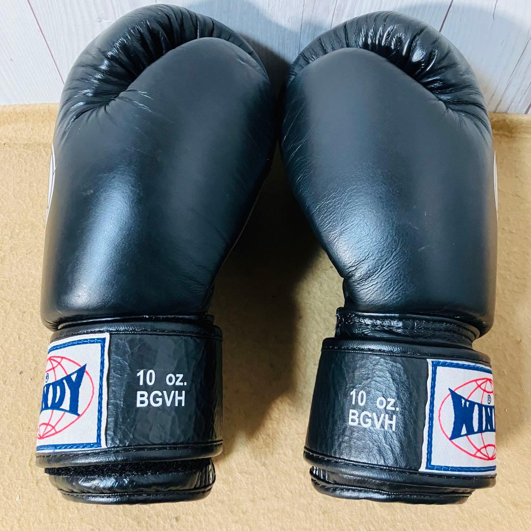 美品 WINDY ボクシンググローブ 10オンス BGVH ウィンディ