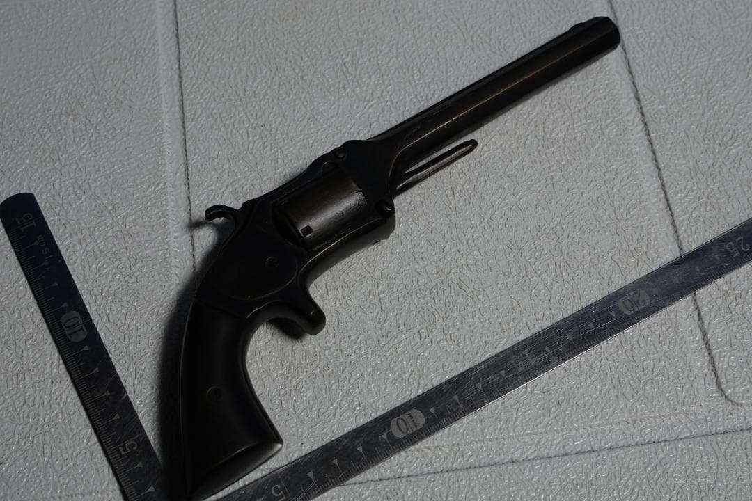 レア 坂本龍馬 銃 スミス＆ウェッソン Model 2 Army 文鎮 無可動