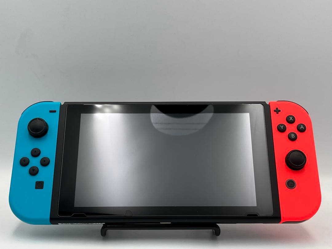 【美品】Nintendo switch バッテリー強化版 本体 一式 箱付き
