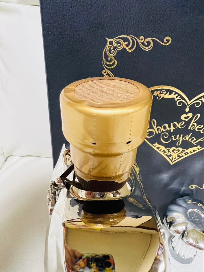 シェイプハート シルバー　プラチナム　クリスタル　替栓・化粧箱付 国産品　未開封