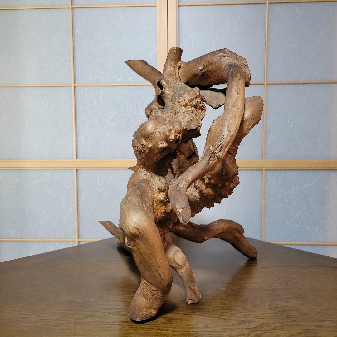 自然木 天然木 木根瘤造形 木根工芸 　オブジェ