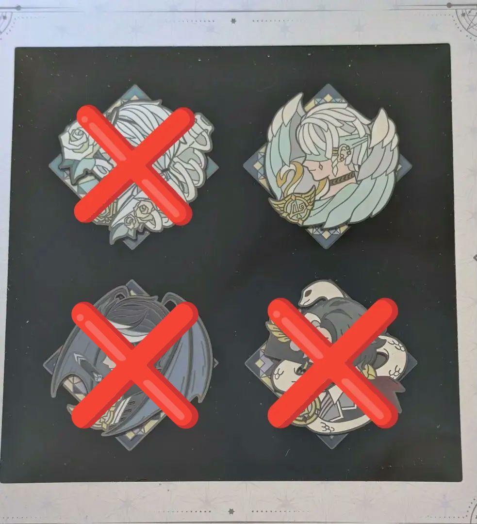 第五人格　納棺師　占い師　写真家 オフラインパック　ピンバッジ 7点