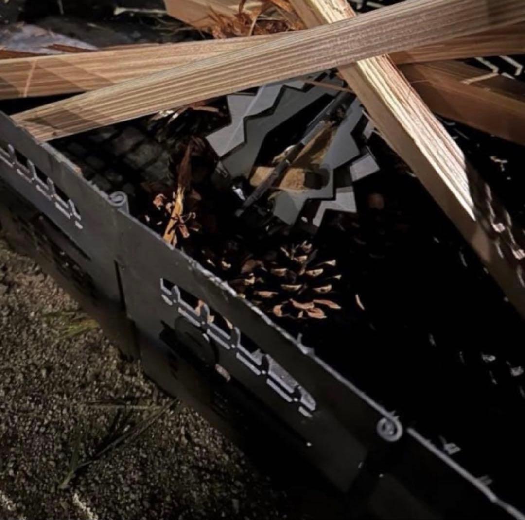 本マグロ　ボンボネロ　BONBONERO 鉄ボンボ　メタル薪　シルバー