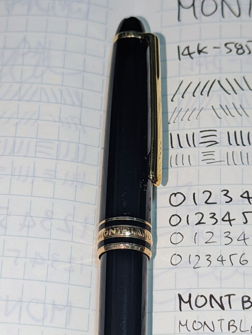 MONTBLANC 144 14K-585-4810 (F) モンブラン 万年筆