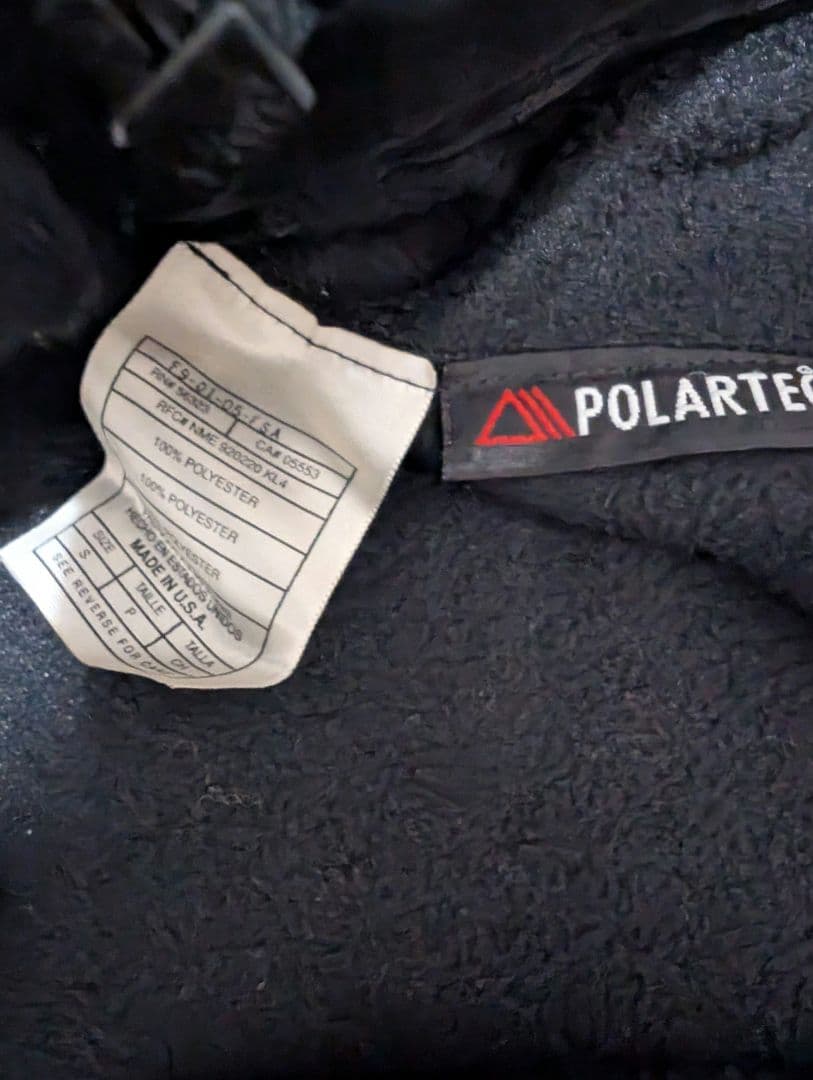 【旧タグ】Nike ACG フリースベスト S POLARTEC ブラック