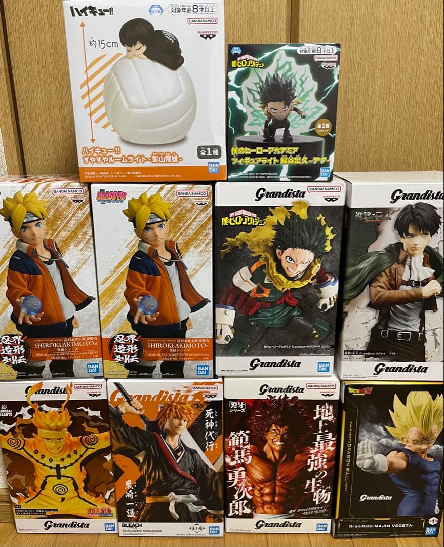 最新プライズフィギュア　Grandista 他10点まとめ売り
