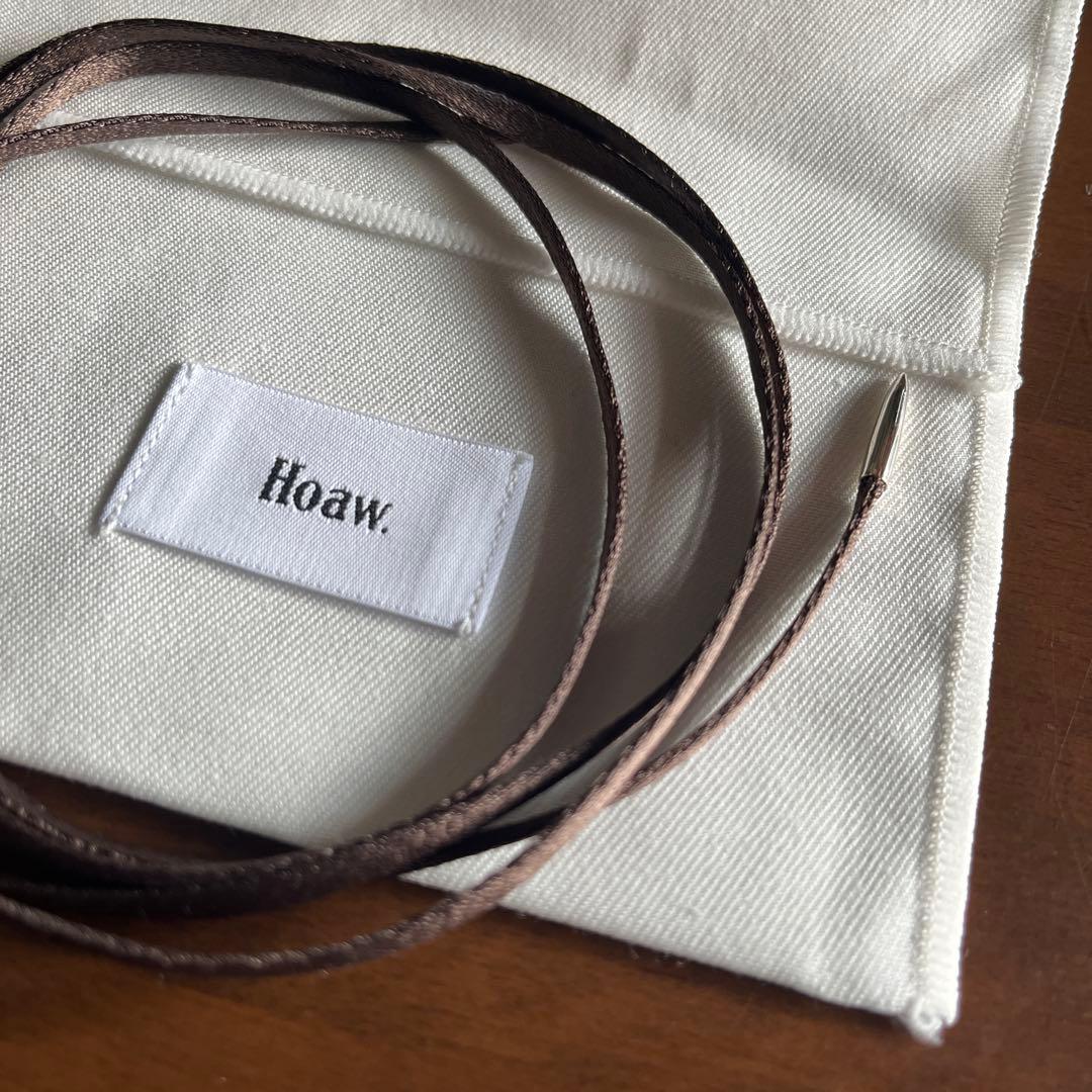 ウィムガゼット　Hoawシルクコードチョーカー