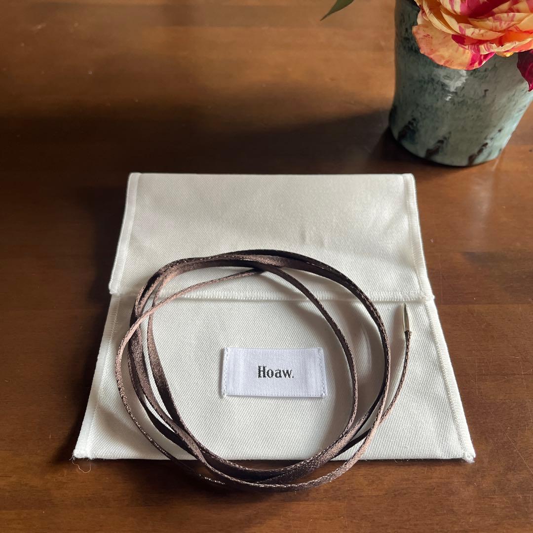 ウィムガゼット　Hoawシルクコードチョーカー