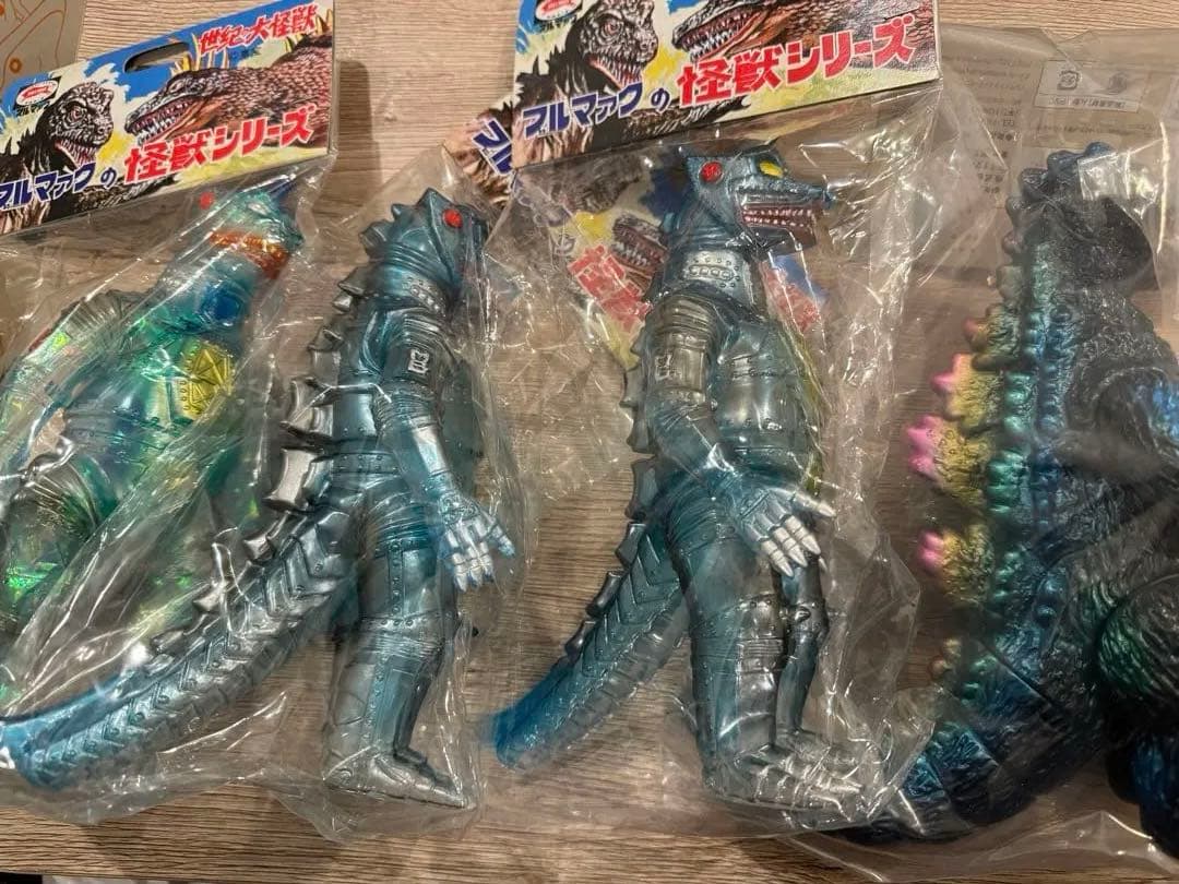 特撮のDNA ゴジラ　オーロラなど10体セット　メカゴジラ　クリア　フィギュア