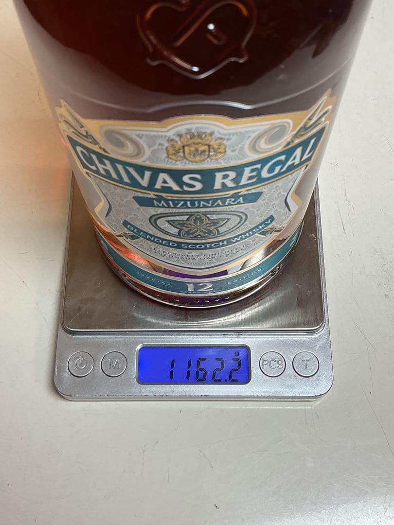 539[未開栓］CHIVAS REGAL 12年 ミズナラ ミニボトル50㎖付き