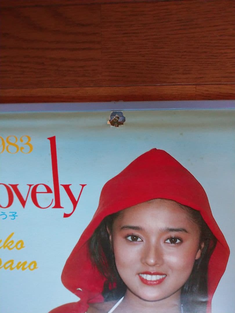 浅野ゆう子当時 カレンダー1983年