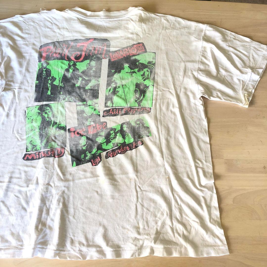 メガレア！LOLLAPALOOZA92！当時会場で地元警察からゲット！ビンテージ