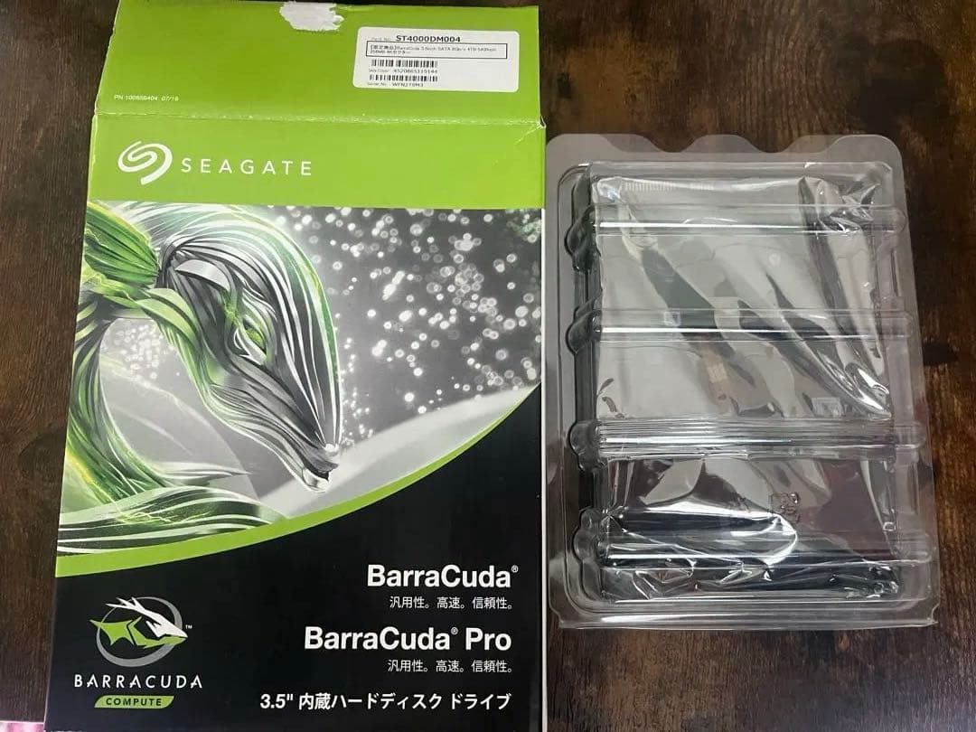 Seagate Barracuda Pro 4TB HDD 3.5インチ
