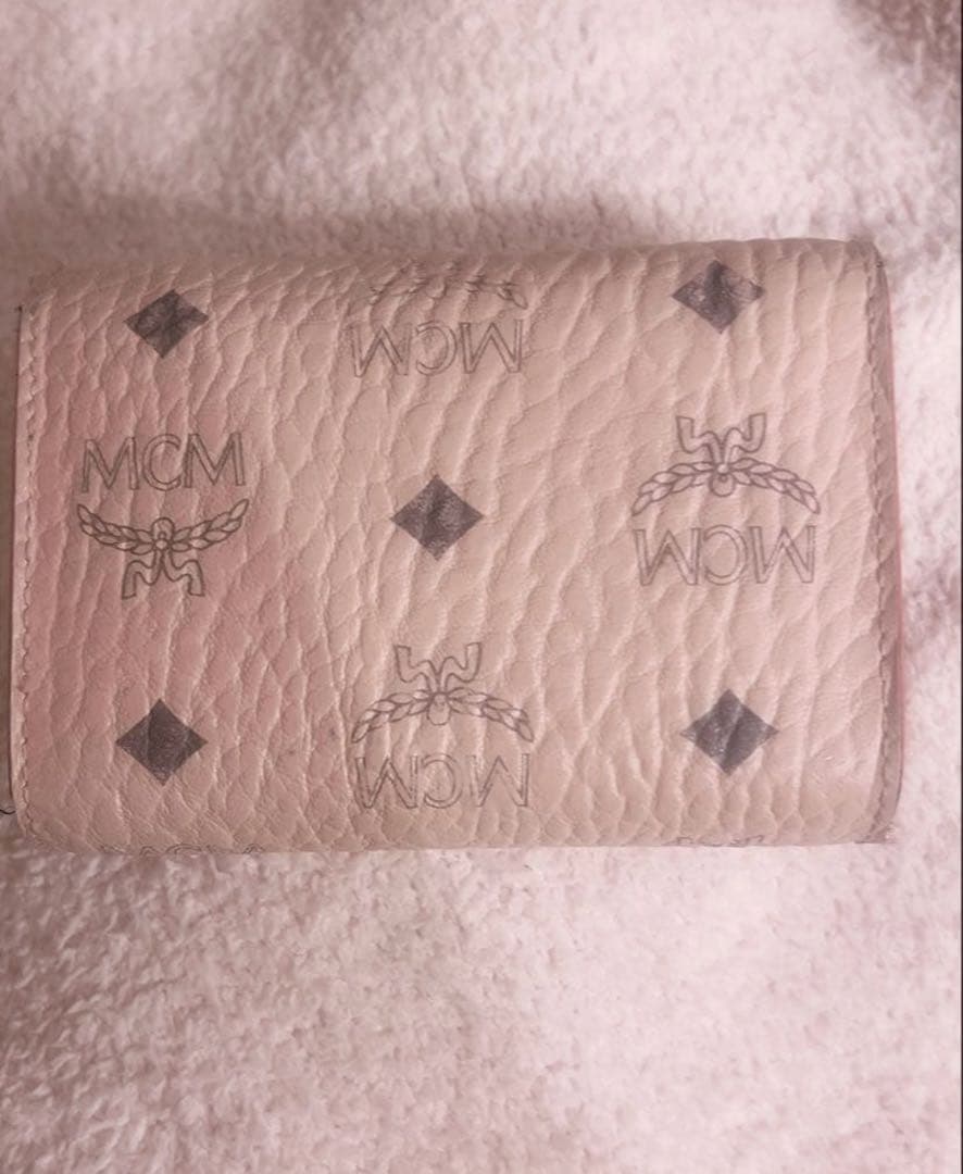 MCM 財布 ピンク