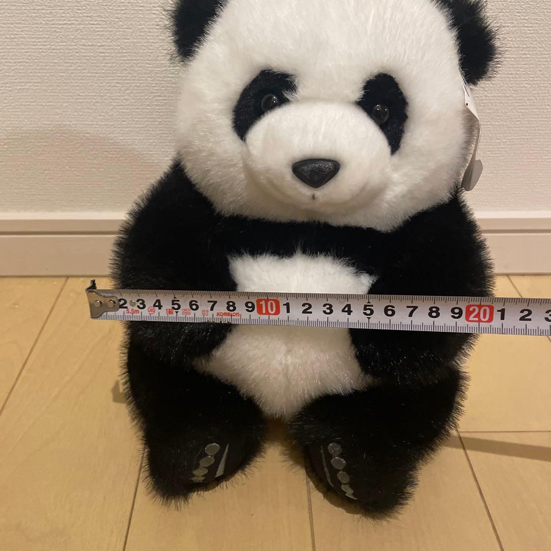 【中国土産】リアルパンダ　ぬいぐるみ　タグ付き
