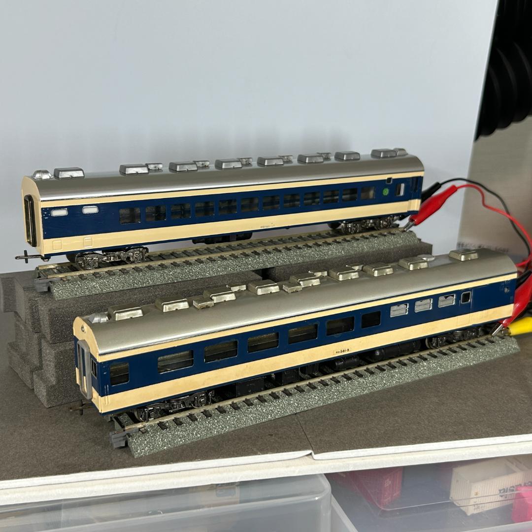 カツミ 国鉄 581系寝台電車 12両セット 運転台上前照灯不点灯タイプ