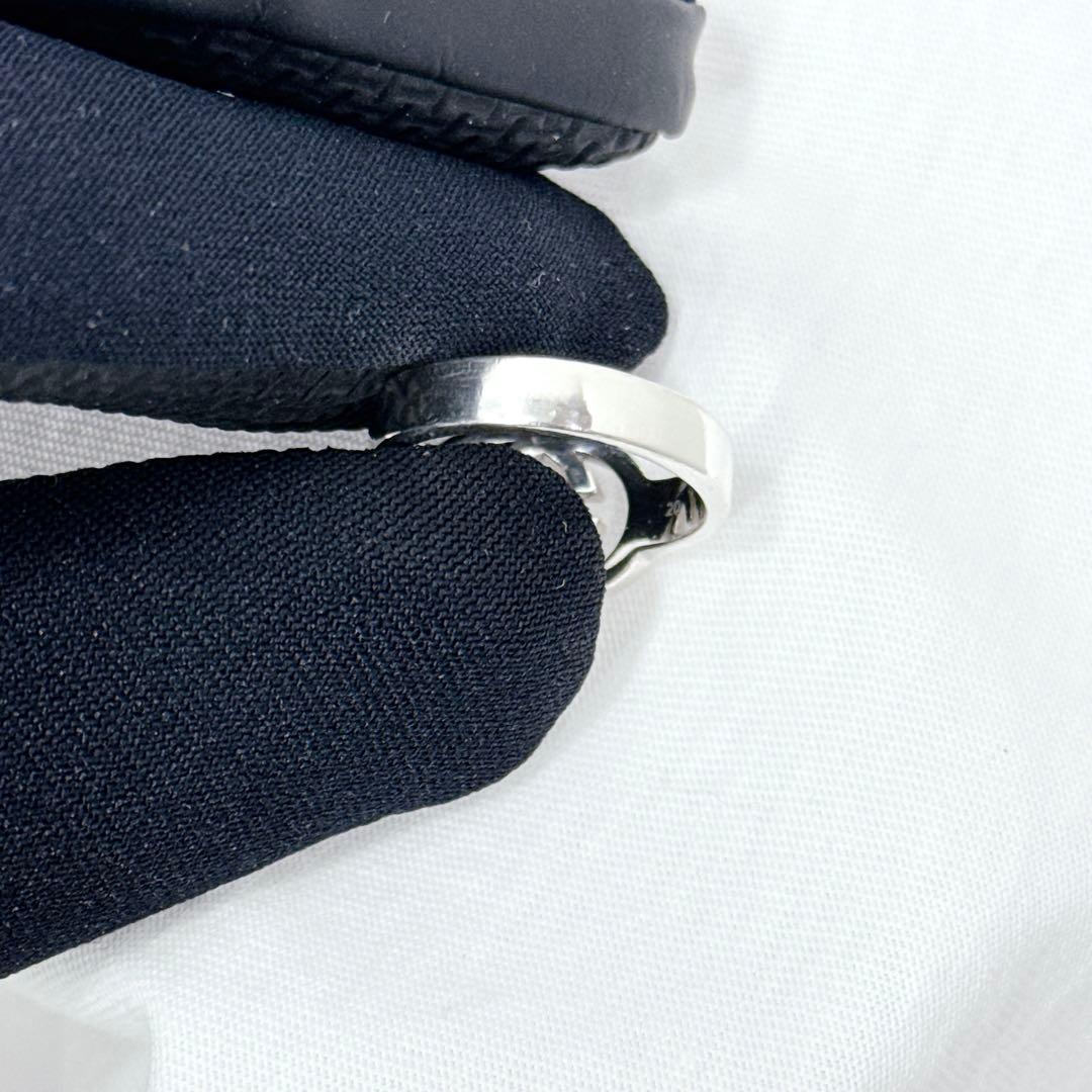 GUCCI ブリット　インターロッキング　Gロゴ　リング　スリムバンド　20号