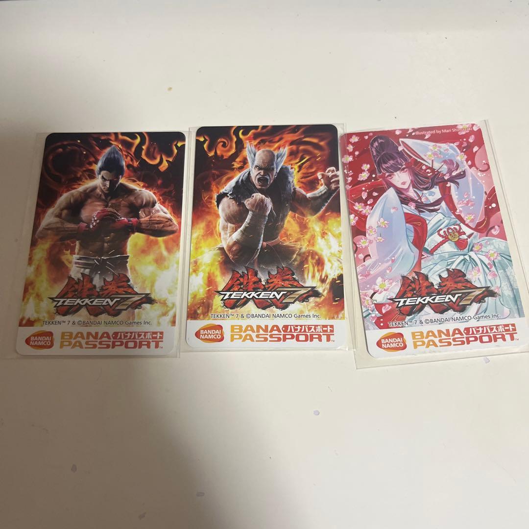 鉄拳　ロケテスト限定バナパスポート