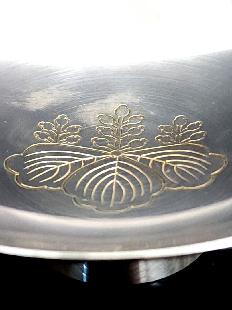 純銀 盃 内閣 131.6g 造幣局製 銀盃 純銀 1000 箱付