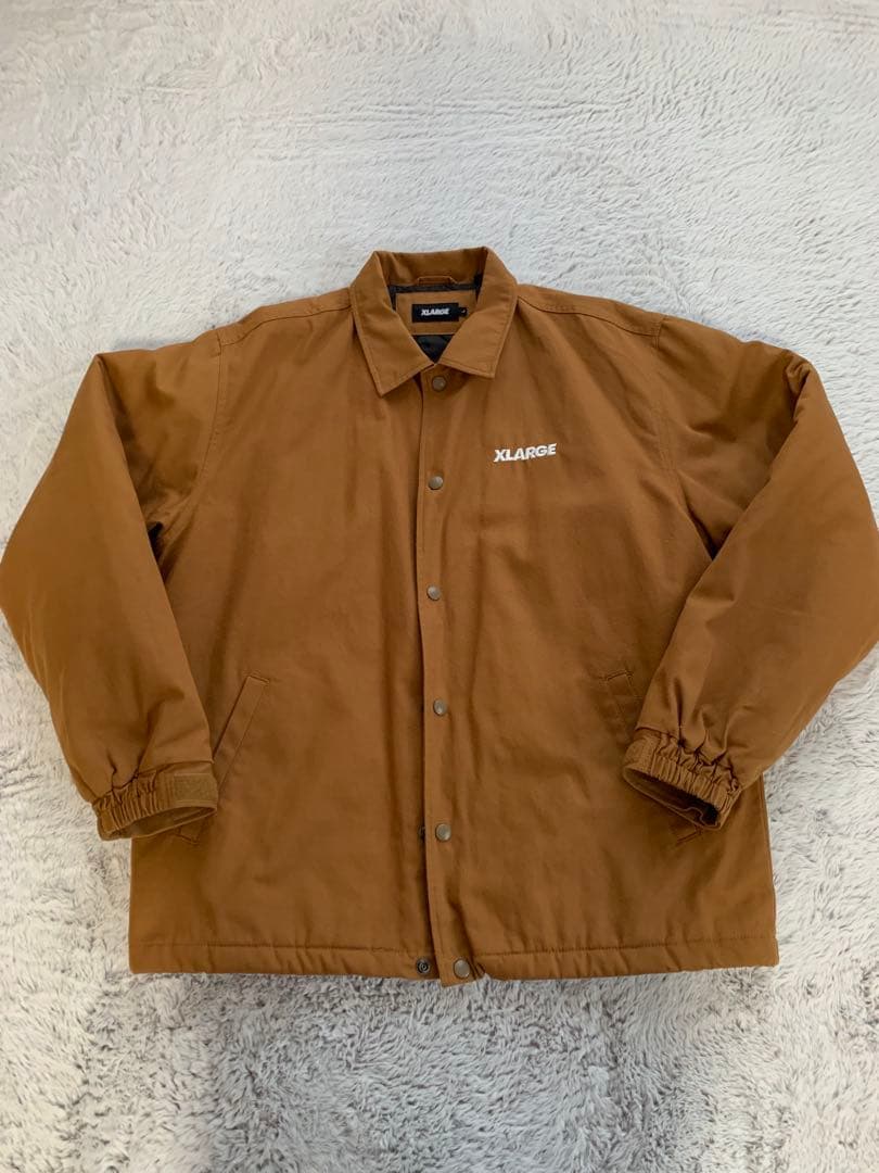 XLARGE ブラウン コーチジャケット