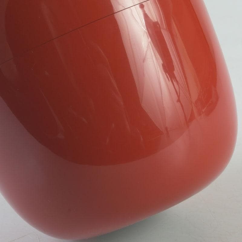 茶道具　山中塗　坂下雄峰作　水仙蒔絵　大棗　共布共箱　M　9654