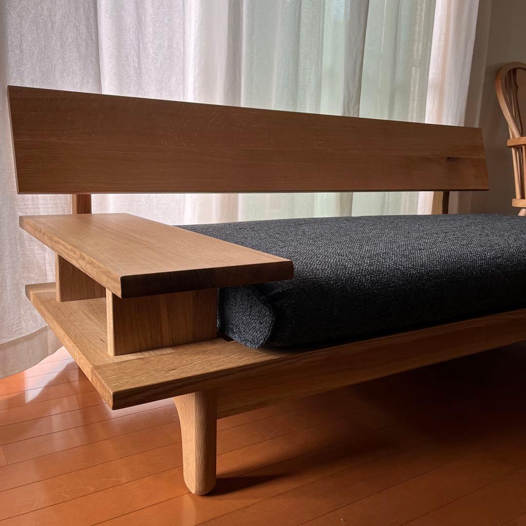 RIKA☆彡出品　HIDA 森のことば　飛騨産業　片肘ソファ