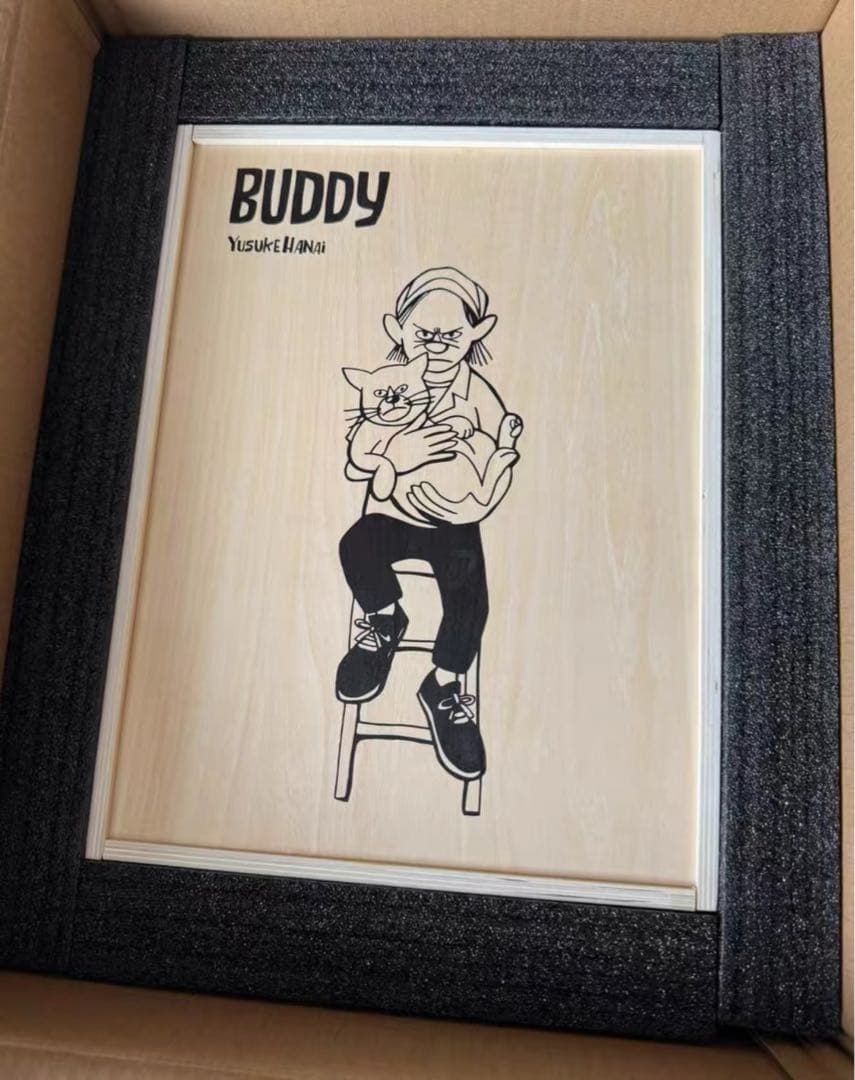 花井佑介（Yusuke Hanai）の彫刻作品「Buddy」