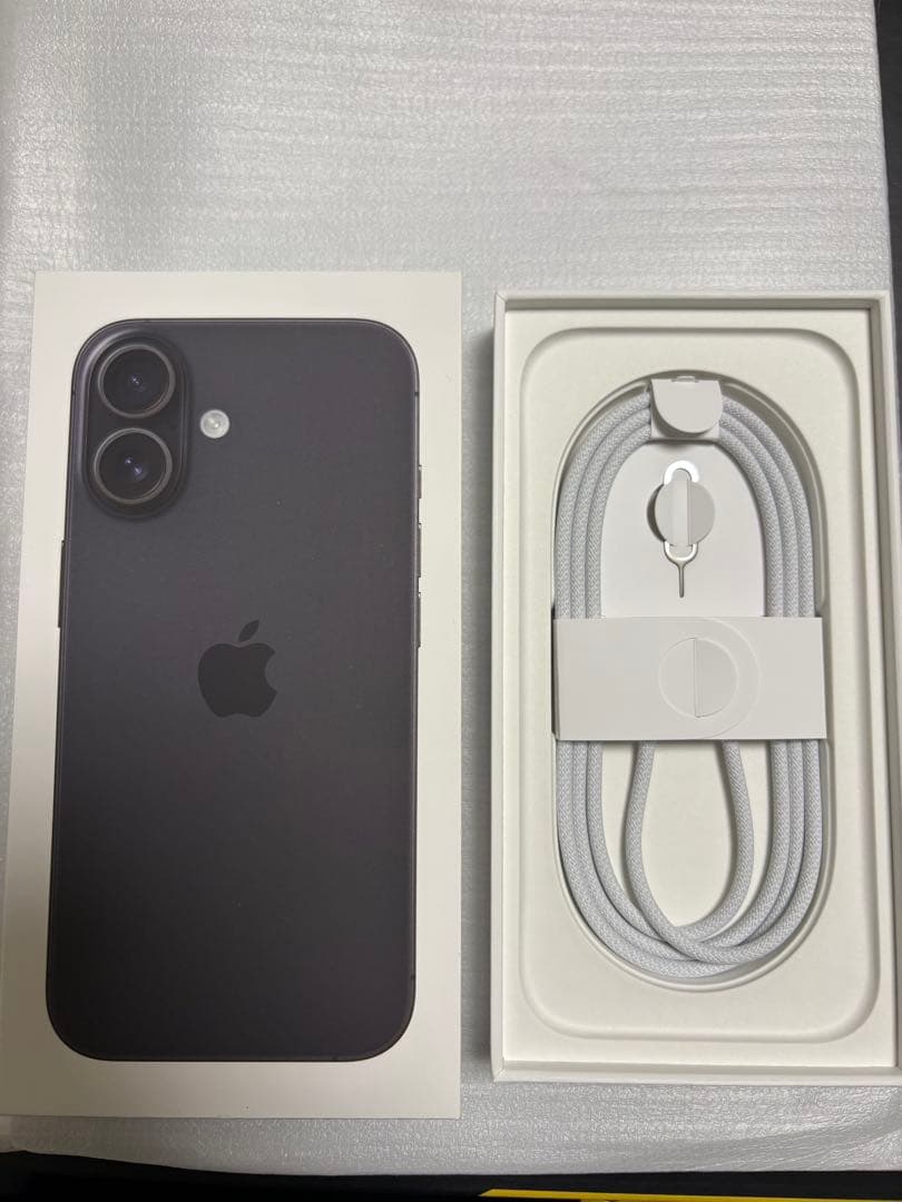 iPhone16 128gb ブラック SIMフリー