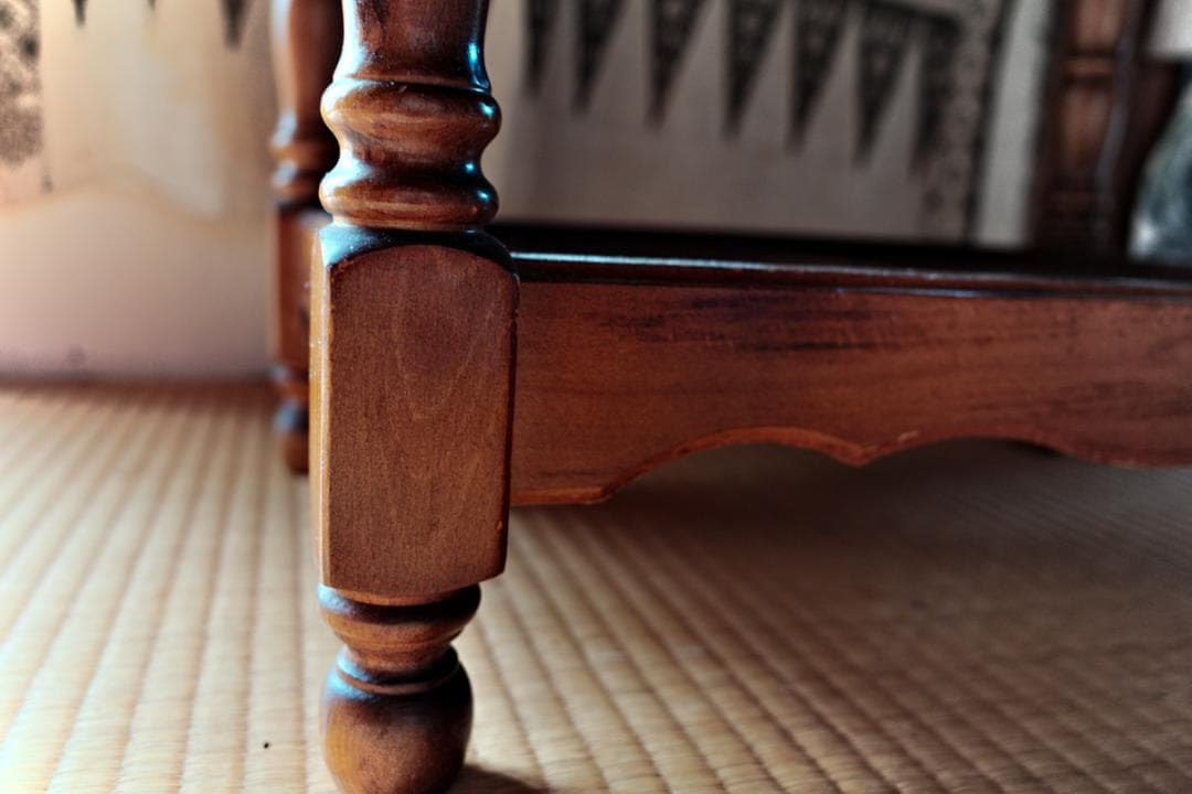 カリモク コロニアル ライティングビューロー　デスク　pcデスク