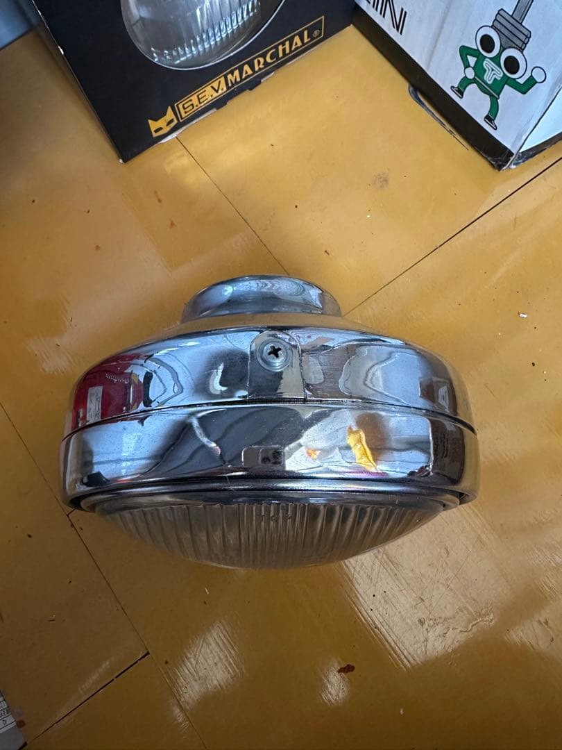 ヘッドライト メッキ シビエ　GS400