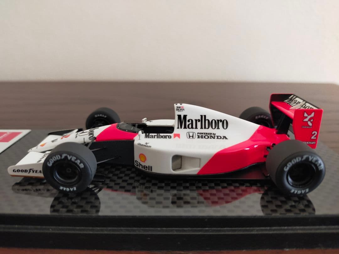 アイドロン 1/43 マクラーレン ホンダ MP4/6 日本GP 優勝 ベルガー