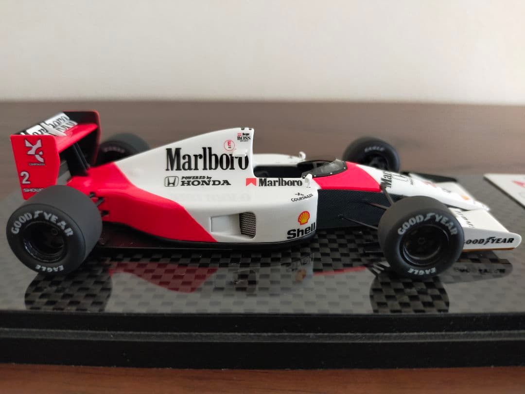 アイドロン 1/43 マクラーレン ホンダ MP4/6 日本GP 優勝 ベルガー
