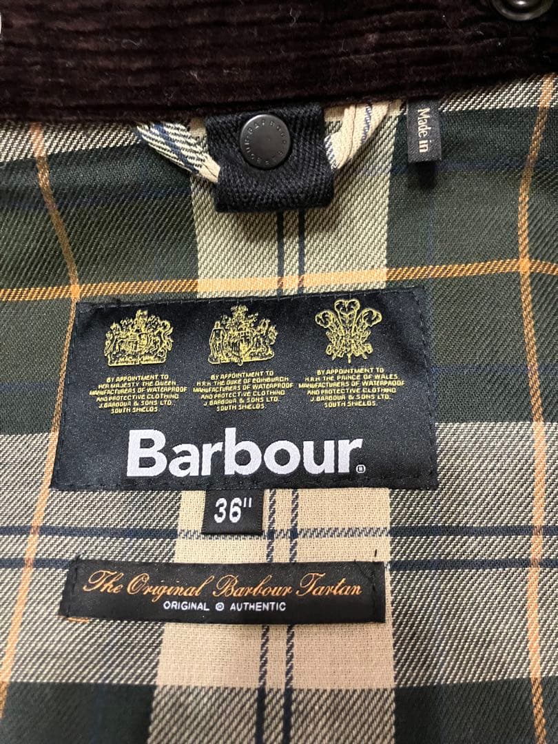 まっしゃま　Barbour ビューフォート　オイルドジャケット　36
