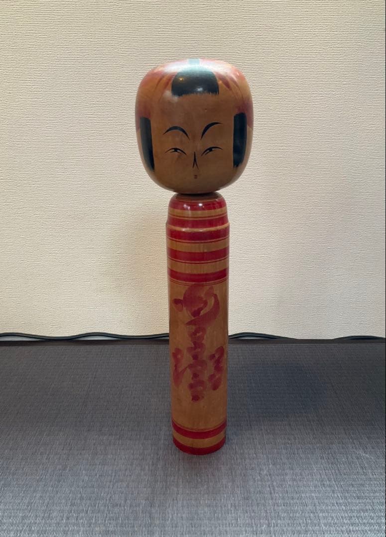 【レトロ】布袋様の一刀彫、こけし　14体【体長　約15㎝〜45㎝】