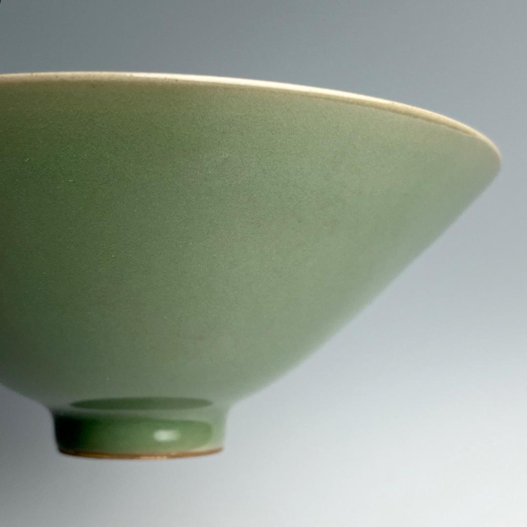 青磁 龍泉窯 茶碗 古玩 中国美術 唐物 擺件 SN26