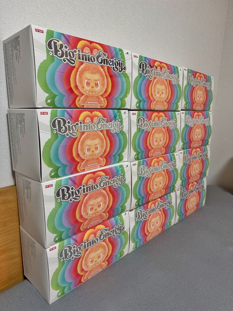 【空箱】Labubu Big into Energy アソートボックス 12箱