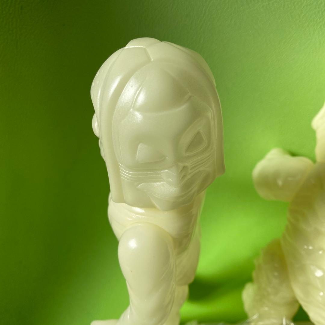 M1号★ソフビ★蓄光★ウルトラシリーズ★三面ダダ★ゴルゴス★マンダ★3体セット