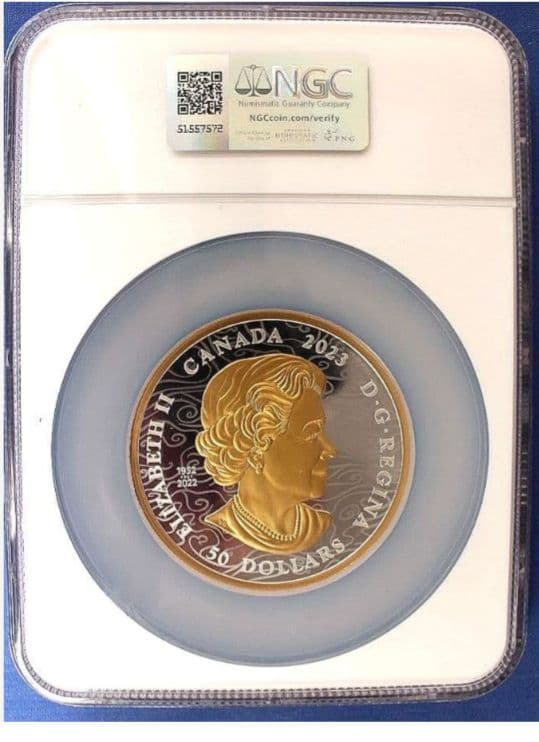 ngc 2023　PF70 Ultra Cameo　天龍　5オンス　銀貨　限定品
