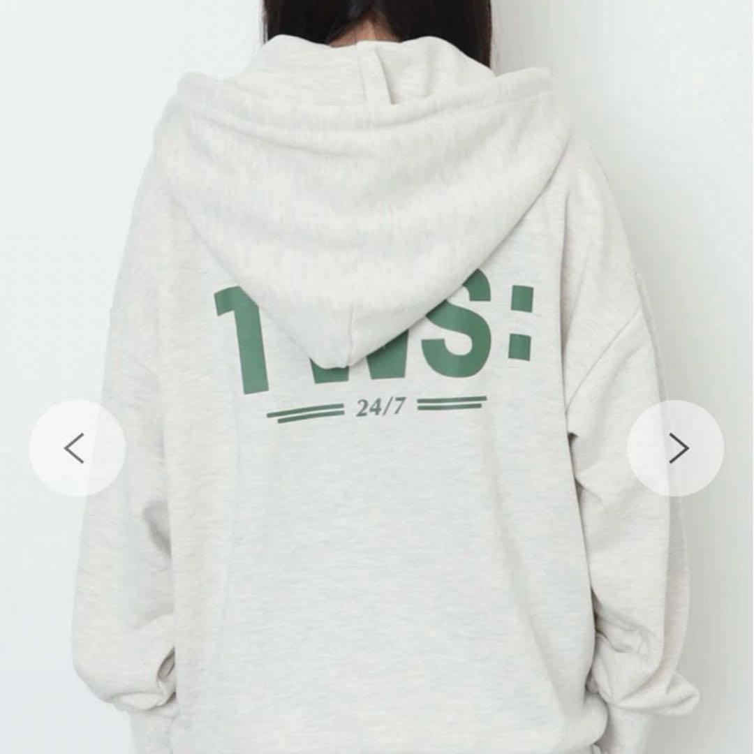 WEGO TWS　グラフィックZIPパーカー Lサイズ