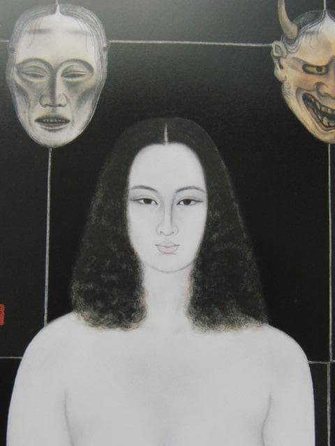 高木義夫、【うつろい】、希少な額装用画集より、新品額装付