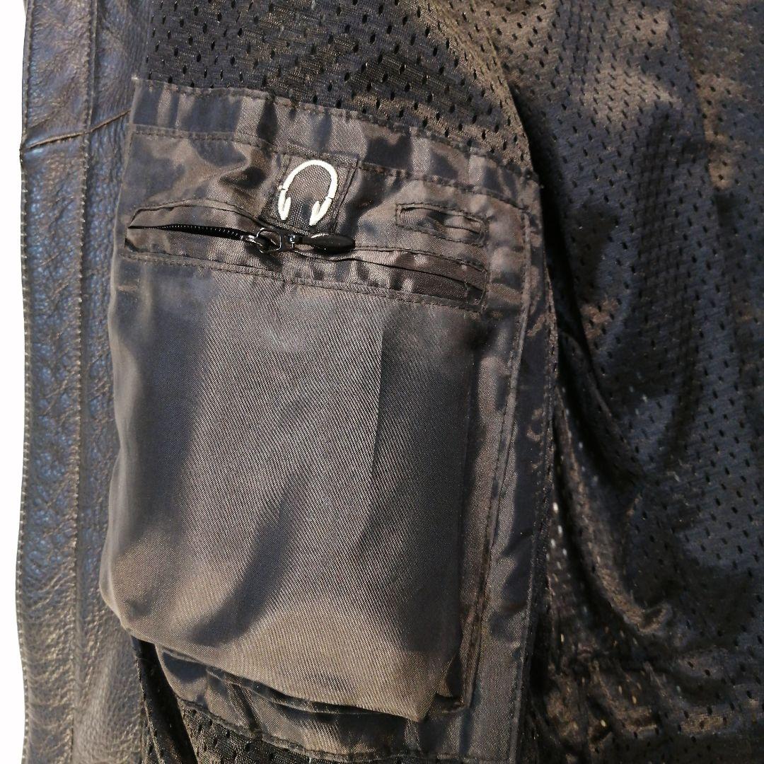 【激レア】ハーレーダビッドソン 本革 レザーライダースジャケット サイズL