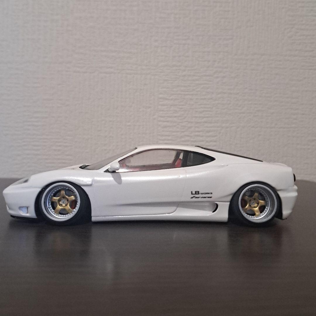 タミヤフェラーリF360カスタムプラモデルgarage★One