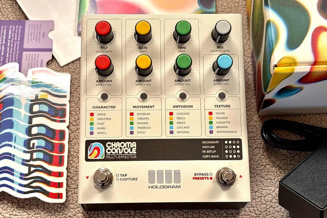 ギター CHROMA CONSOLE : Hologram Electronics