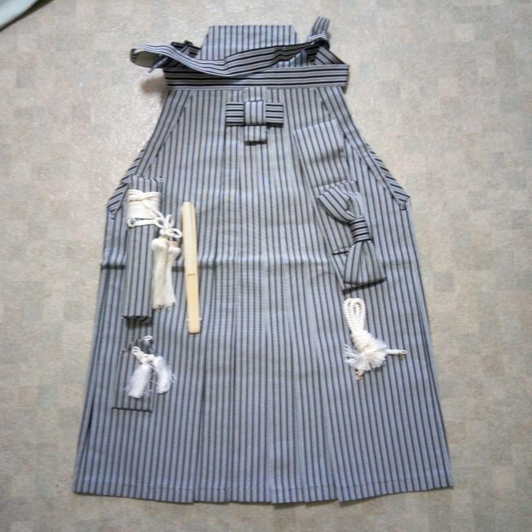 極美品【七五三5歳用】ワンタッチ袴付き羽織袴セット