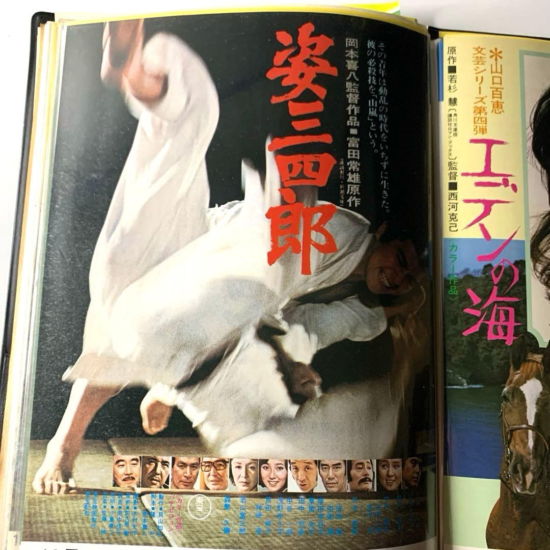 昔懐かしい　昭和の映画黄金時代の映画チラシ　ホルダー付