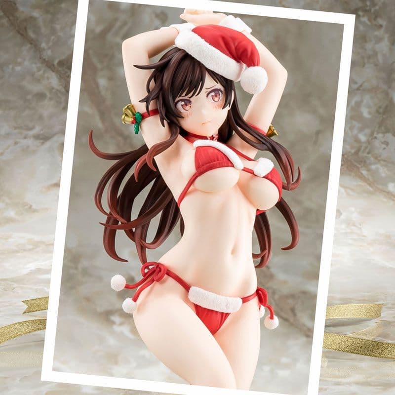 水原千鶴 サンタビキニdeふわもこフィギュア 2nd Xmas 1/6 完成品