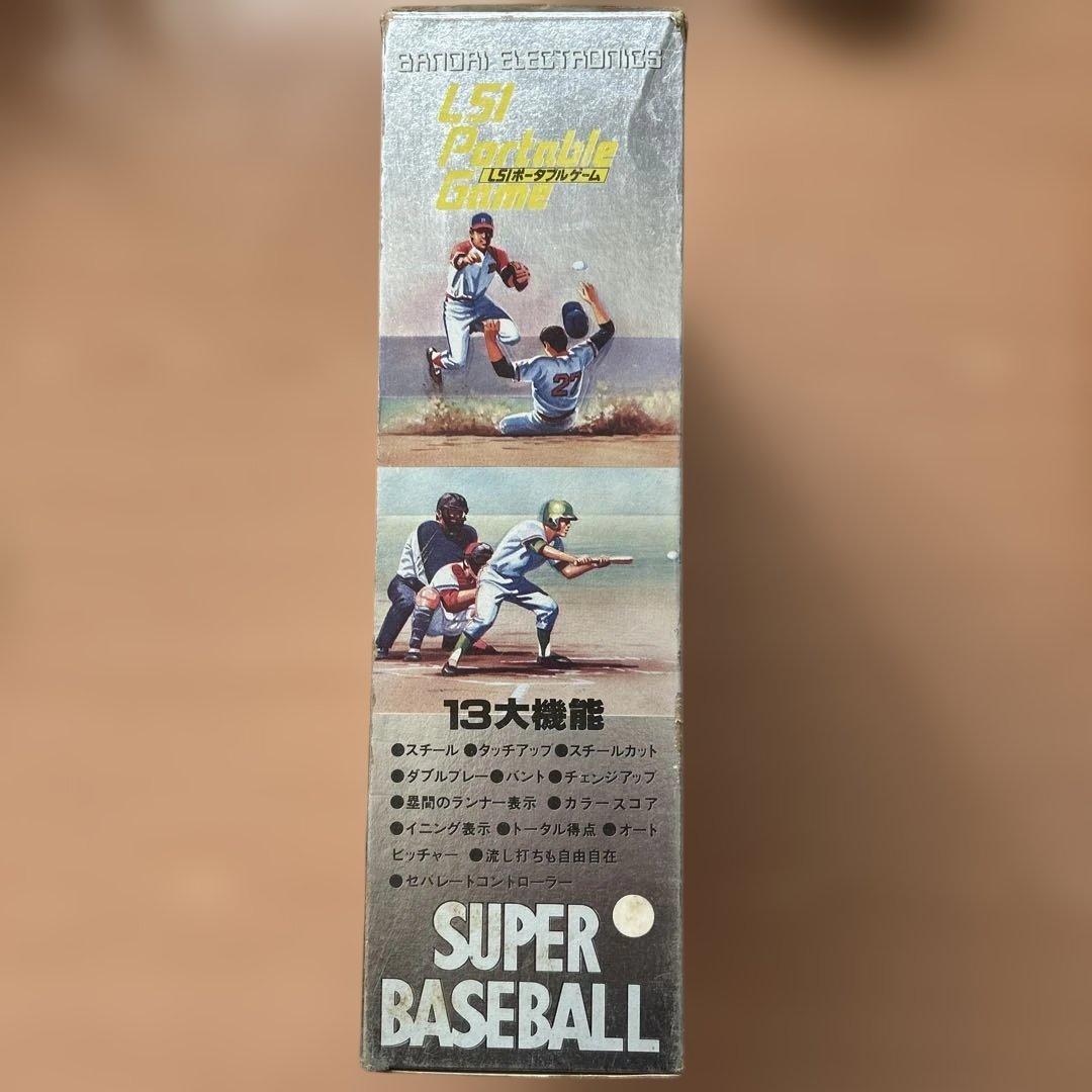 バンダイ SUPER BASEBALL ポータブルゲーム