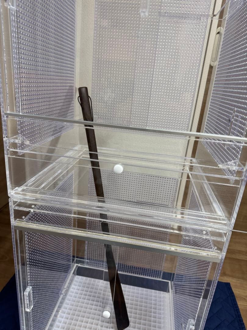 アクリルケージ⭐︎フクロモモンガ 暖房三角屋根セット 2WAY